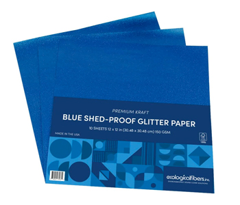 Shed proof glittter paper for crafting