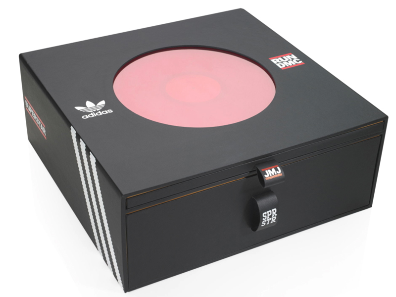 Adobe Dieline Award Winning Design for Adidas Run DMC