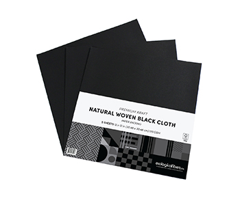 Black_Cloth_Fan Natural Woven Black Cloth Collection