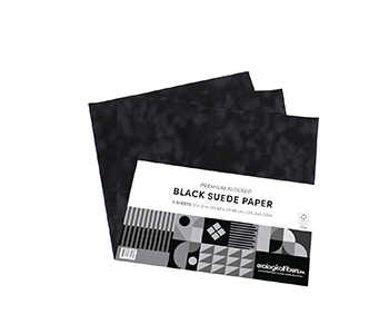 Black_Suede_Fan Black Suede Paper Collection