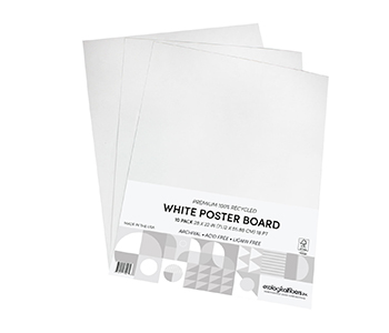 White_Poster_Fan White Poster Board Collection