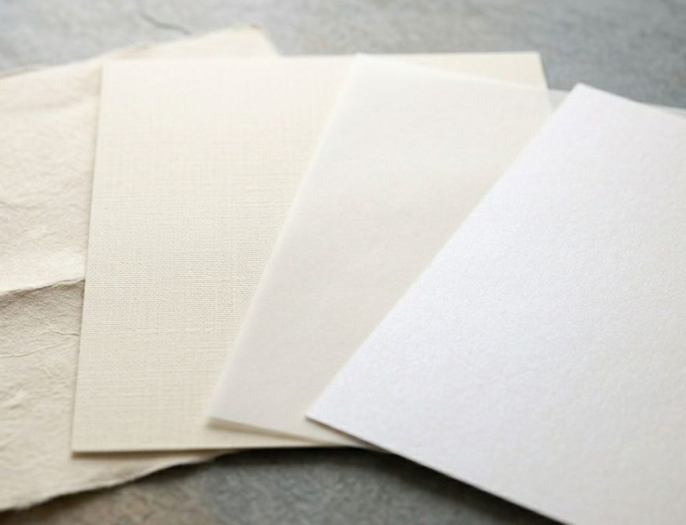 Papper Material Types of Textured Paper for Specialty Finishes - ECOLOGICAL FIBERS